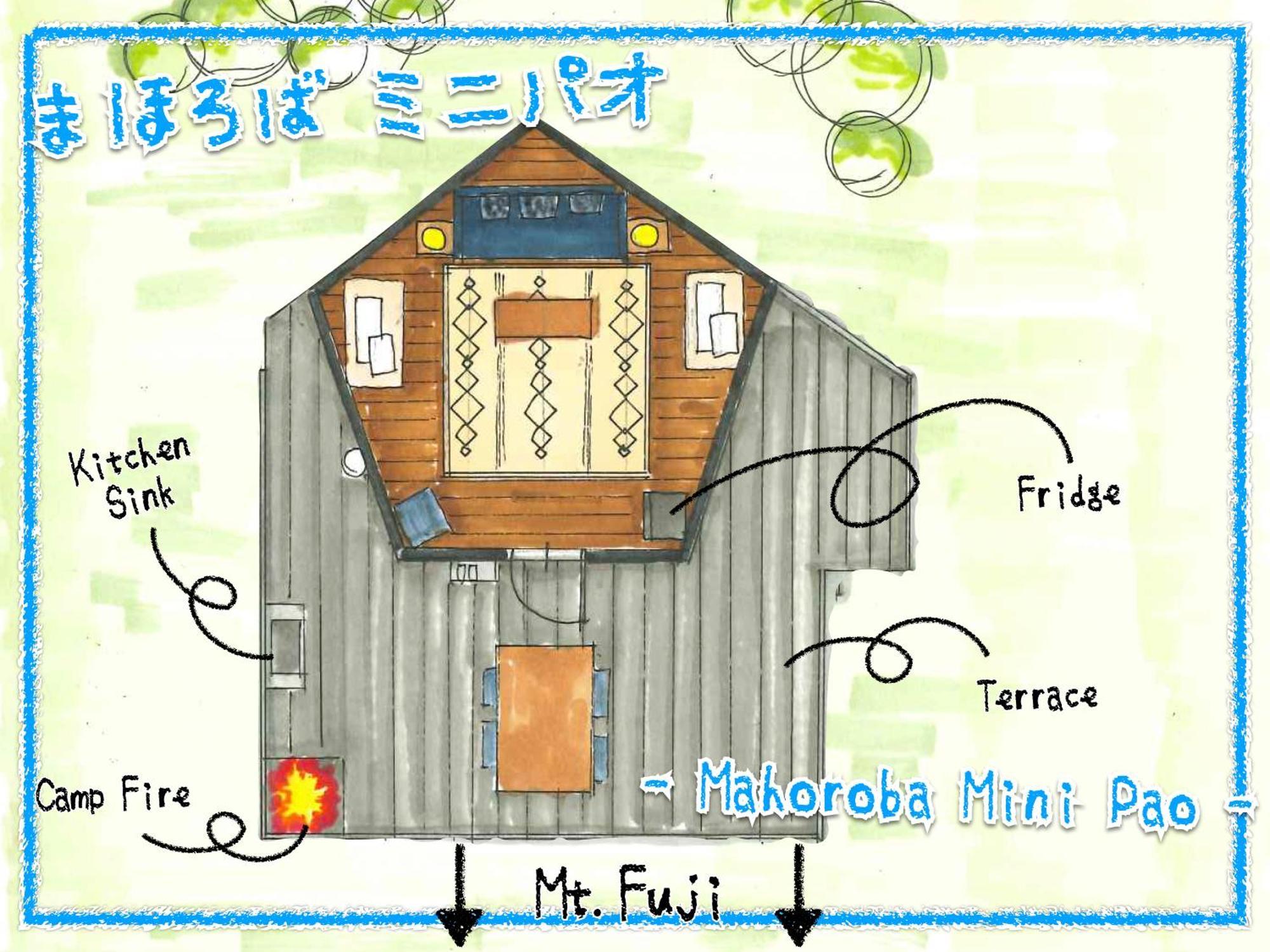 Retreat Camp Mahoroba Fujikawaguchiko Exterior foto